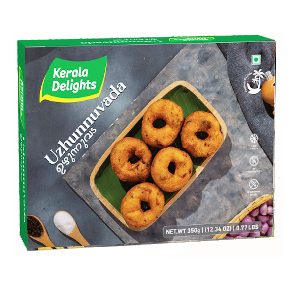 Kerala Delights Uzhunnuvada 350gm Frozen